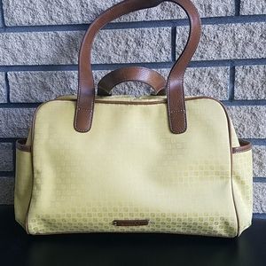 Nine & Co. by Nine West Yellow Handbag Bag